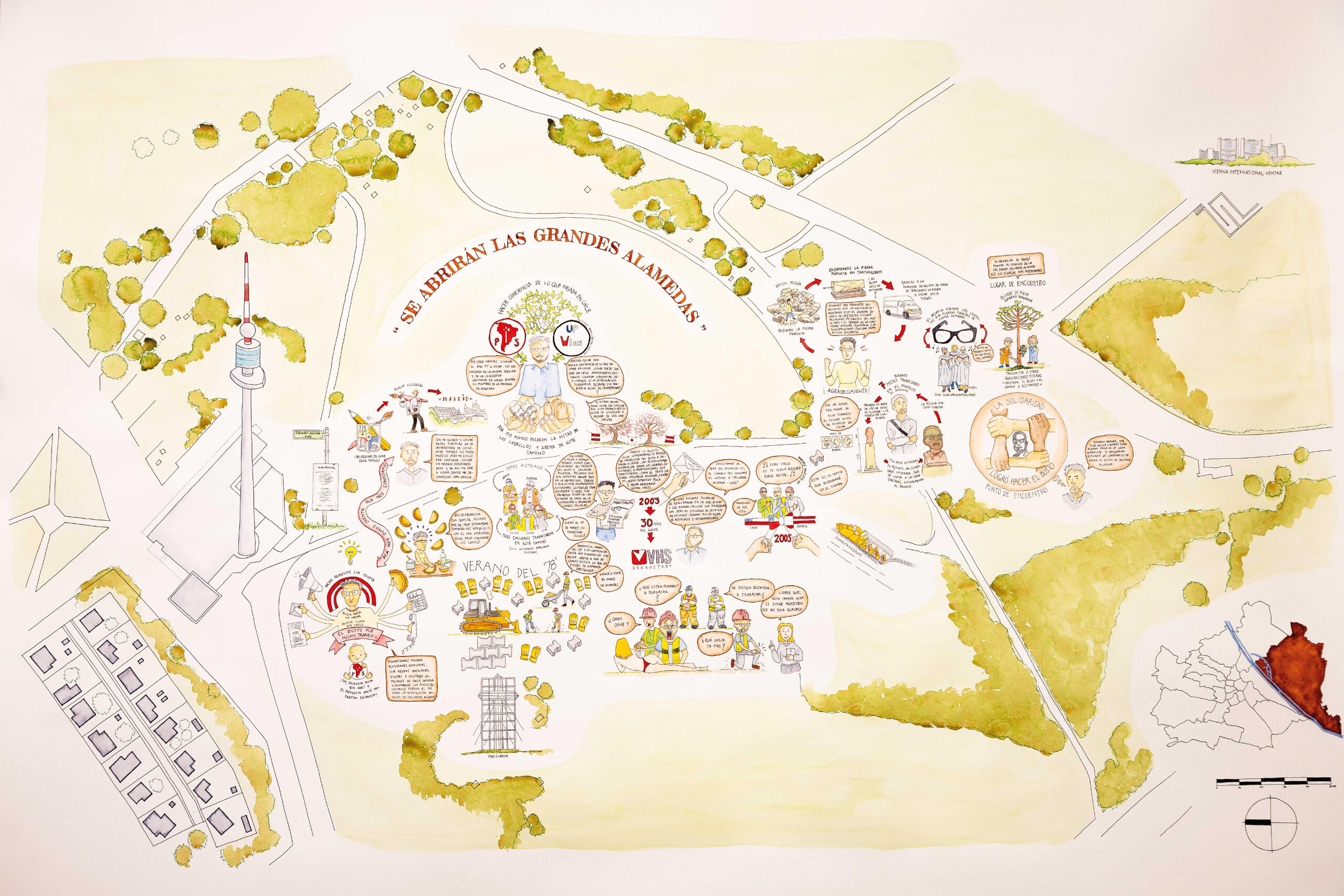 M1: Se abrirán las grandes alamedas